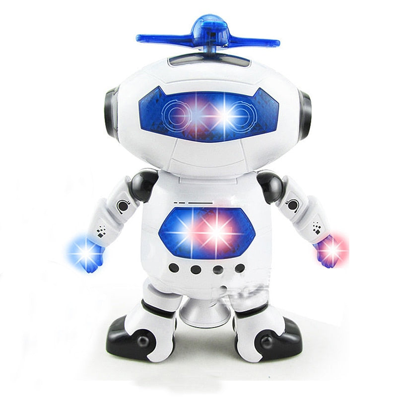 Baby Toys Cute Electric Music Light Dancing Robot Smart Toys Space Walking Toys For Children Kids Music Light Kid's Toy