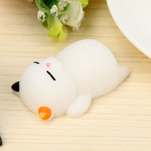 Load image into Gallery viewer, Cute Mochi Squishy Cat Squeeze Healing Fun Kids Kawaii Toy Stress Reliever Decor