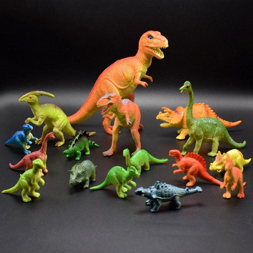 16pcs/set Dinosaur Toy Set Dinosaur World Play Toys Jurassic Model Gifts