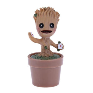 Baby Groot Figure Action Toys Flowerpot Figure Action Groot Miniatures Mini Garden Flower Pot Tree Man Toys