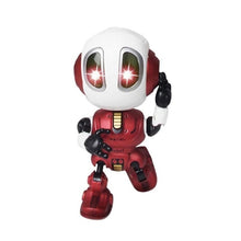 Load image into Gallery viewer, Kids Head Touch Sensor Smart Robot Toy LED Light Sound Alloy Electronic Action Figure Model Early Educational Toys Gifts